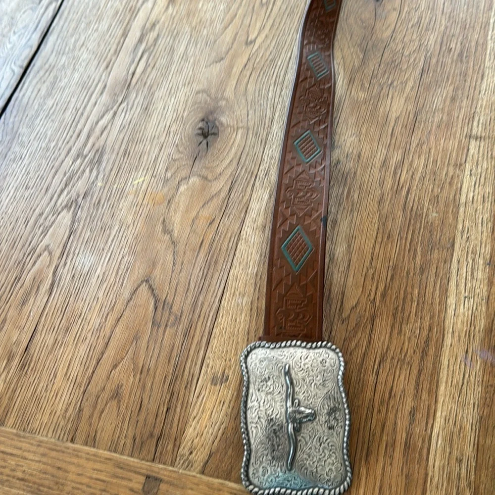 Mens GUESS belt - Western Style